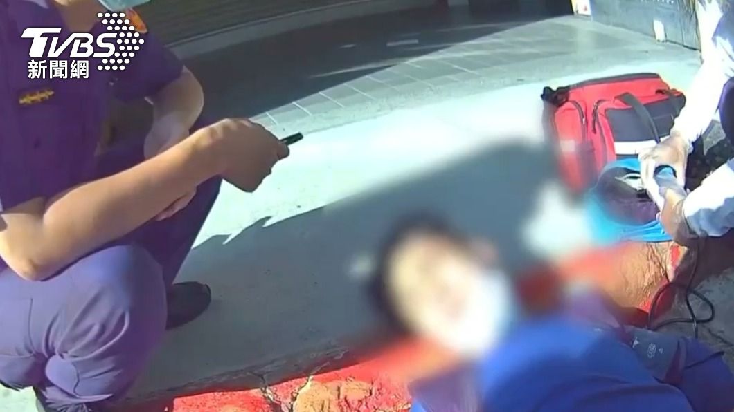 欠百元車資不願支付 男稱「身體不適」耍無賴躺路中央
