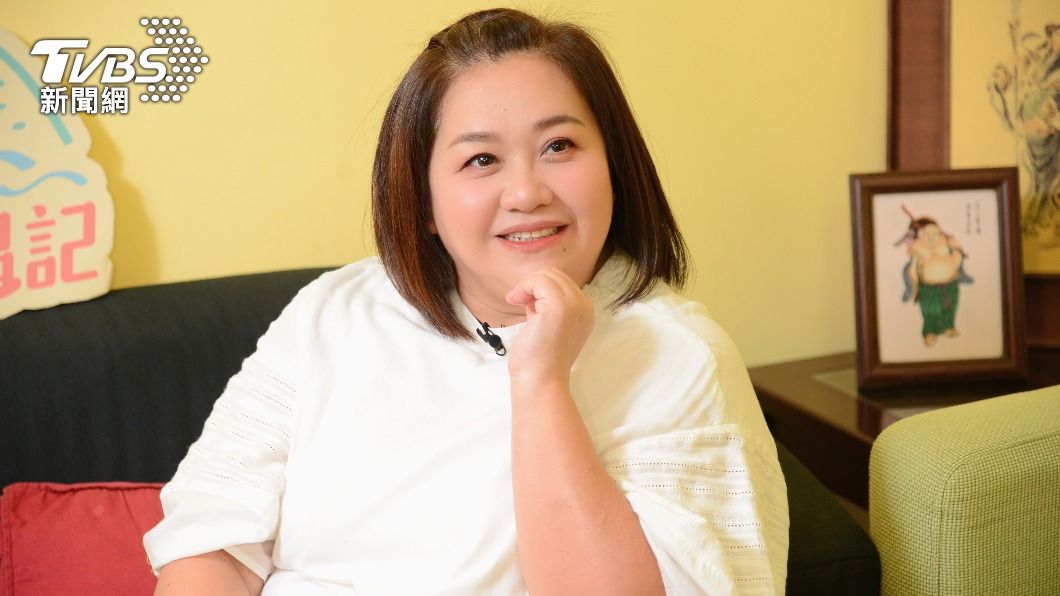 鍾欣凌分享育兒經。(圖/許方正攝)