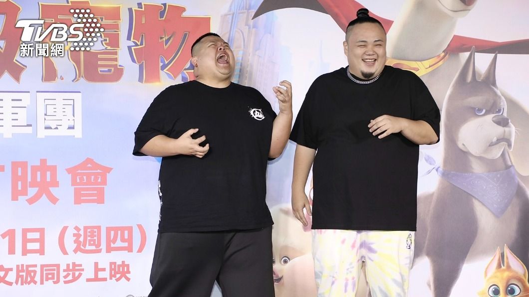 大淵（右）近期度過首個父親節。（圖／黃城碩攝）