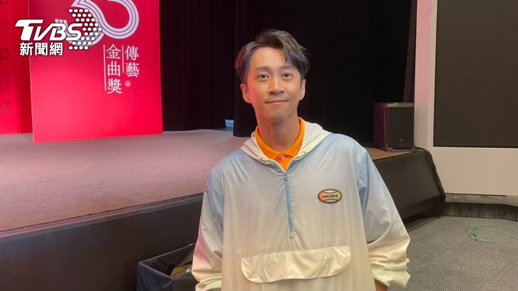 陳漢典表示自己以平常心看待金鐘獎。（圖／謝佩樺攝）