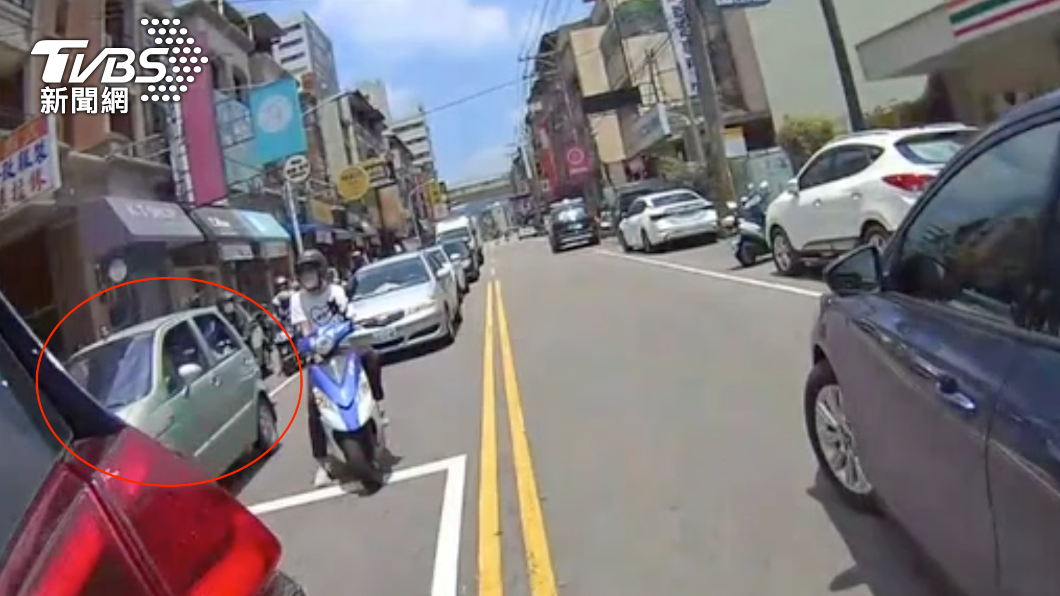 陳男使用這輛車穿梭在潭子和南屯之間。(圖/TVBS)