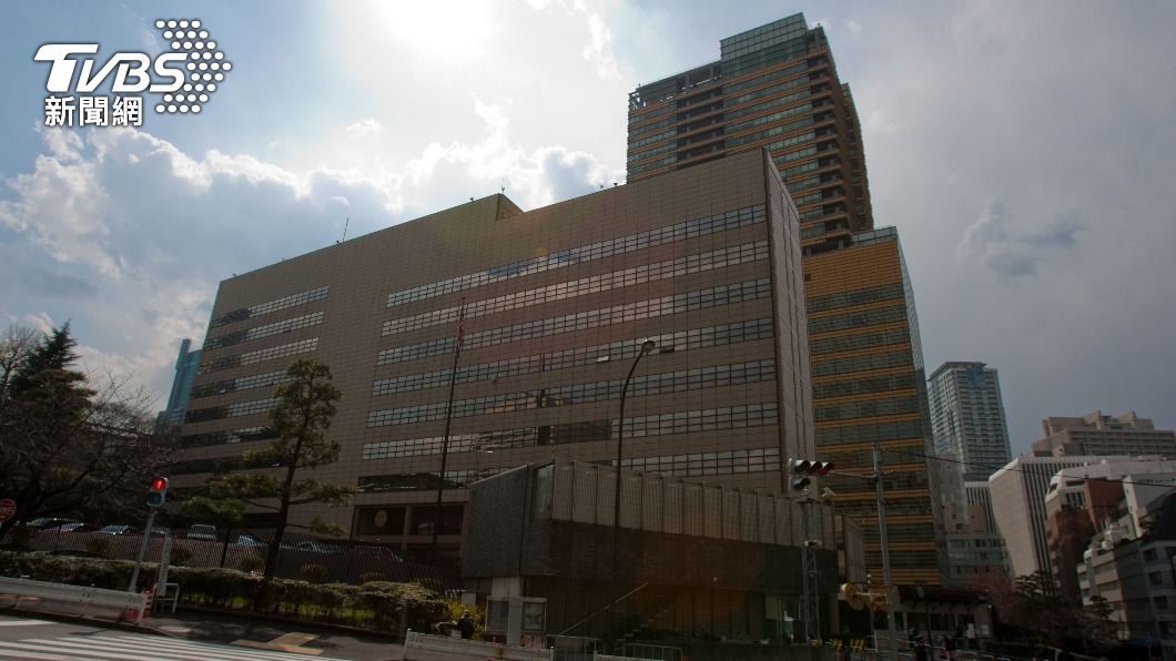 美國駐日大使館。(圖/達志影像歐新社)