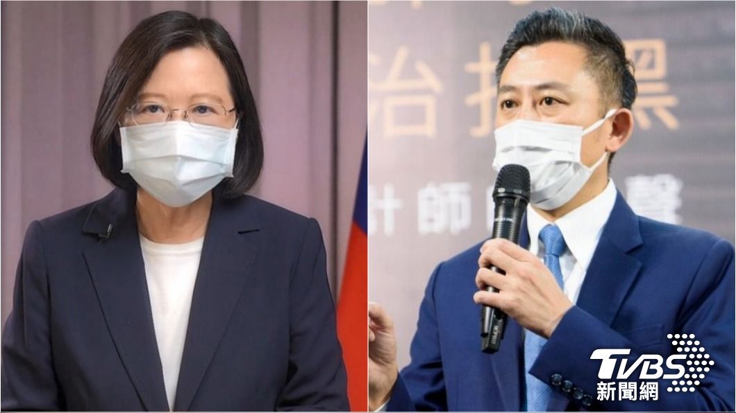 蔡英文下令「全黨挺智堅」。（圖／TVBS資料照）