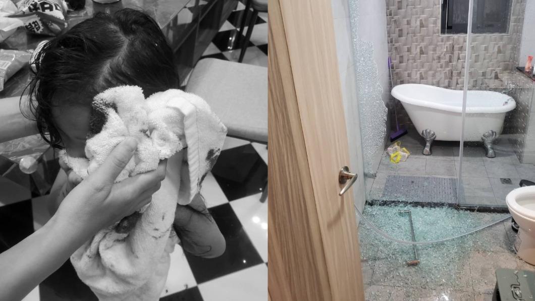 宜蘭民宿「玻璃門爆裂」！女童滿身血　業者：只是皮肉傷