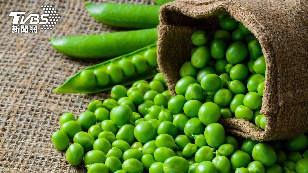 豌豆含有Beta-穀固醇,可吸收食物中的膽固醇。(示意圖/shutterstock達志影像)