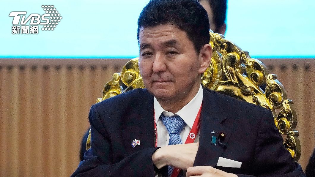 日本防衛相岸信夫表示譴責。（圖／達志影像美聯社）