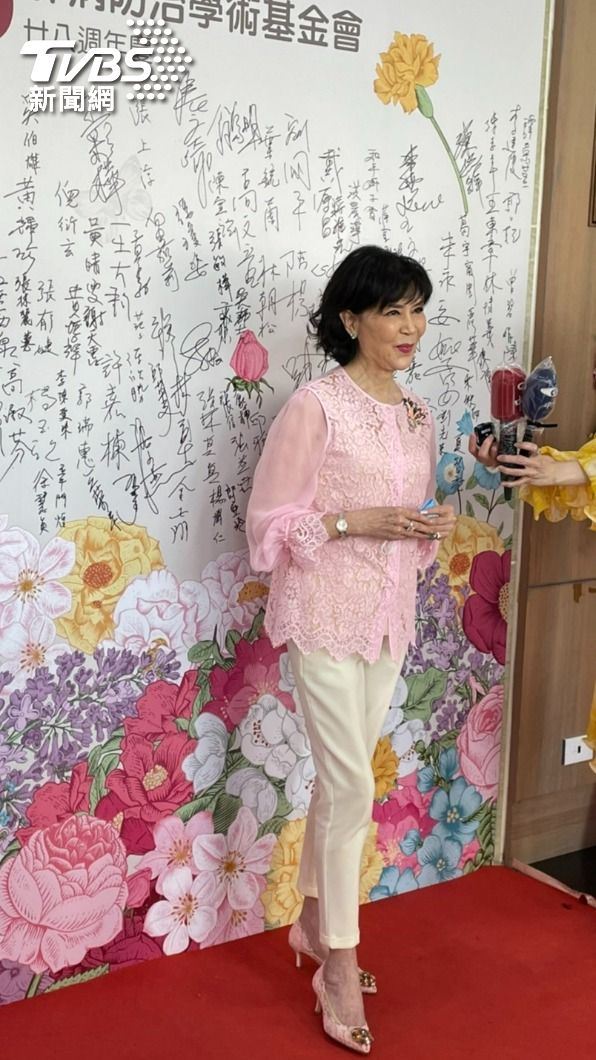 白嘉莉的狀態仍保持得很好。(圖/謝佩樺攝)