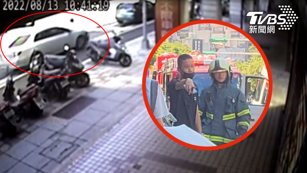 車速超快沒煞影像曝！男無照開車撞死騎士　送醫突意識不清