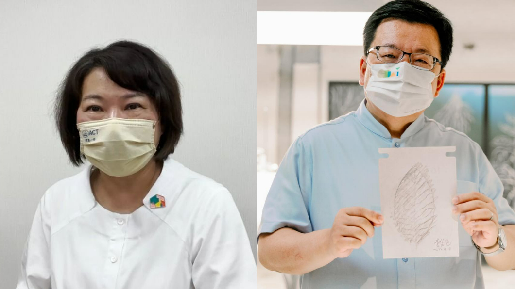 苦苓預測是嘉義市李俊俋勝選但多數網友不認同認為是現任市長黃敏惠能繼續連任。(合成圖/TVBS資料畫面、李俊俋臉書)