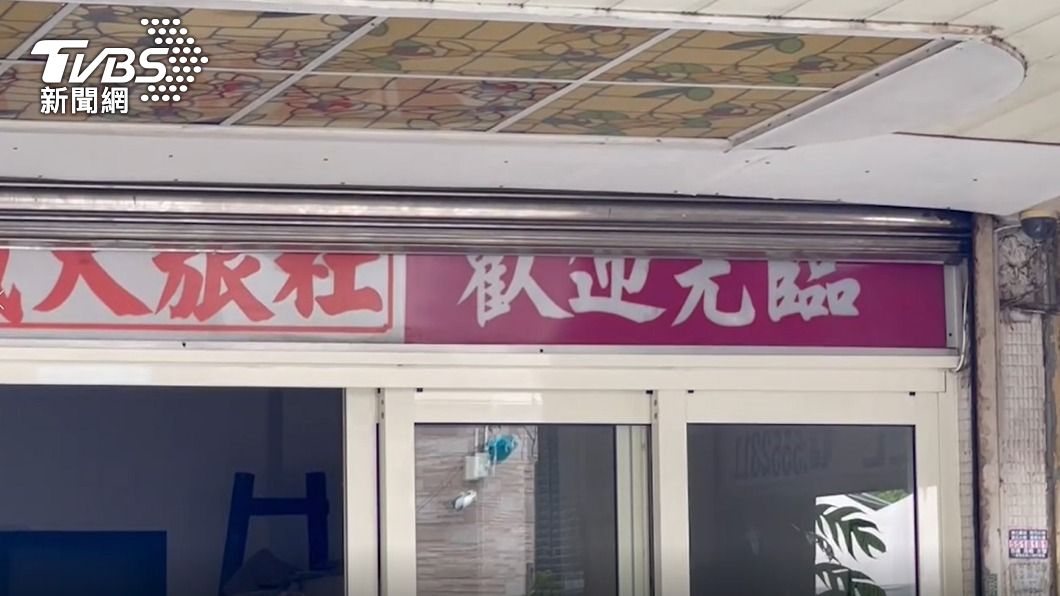 新竹一間旅館發生命案。(圖/TVBS)