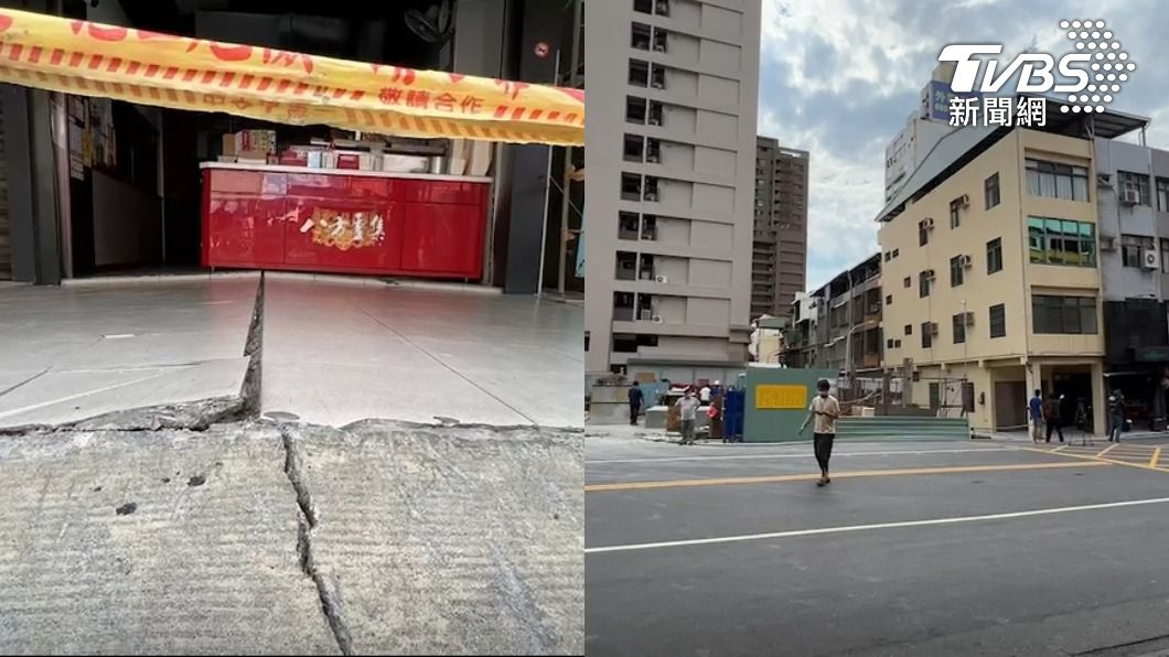 高雄自強一路建案又出包!民宅歪斜地隆起 住戶急撤離