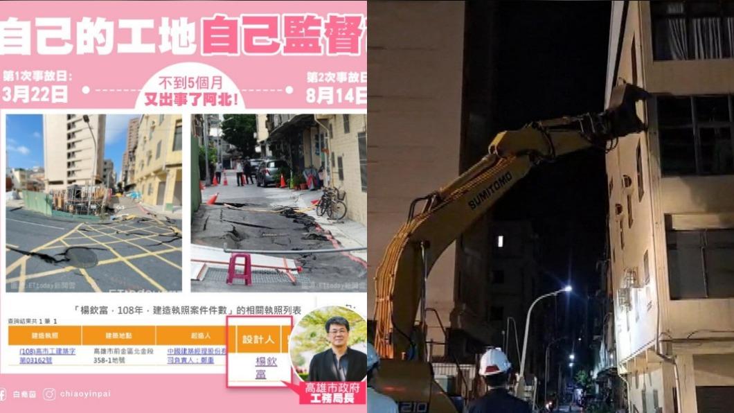 高雄建案二度出包!整排民宅淪危樓 白喬茵:官官相護?
