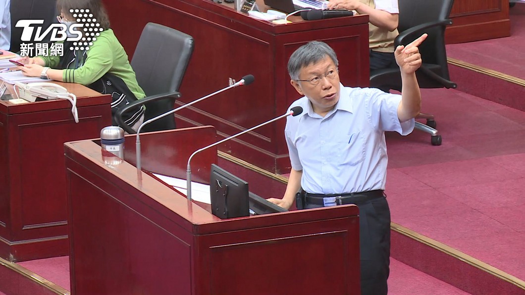 台北市長柯文哲已表態參選2024總統大選（圖／TVBS）