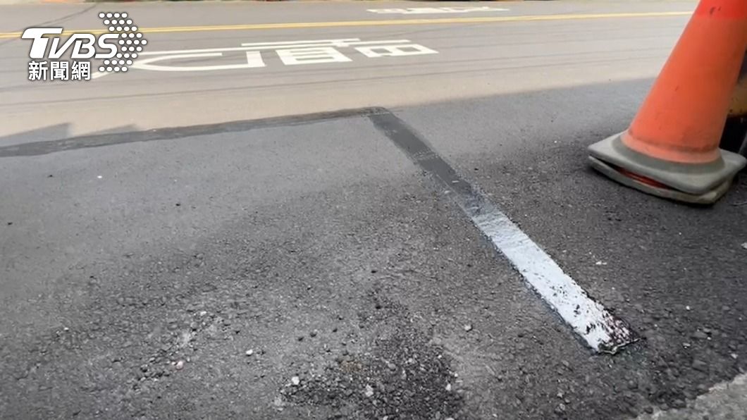 車格已自行抹除。(圖/TVBS)