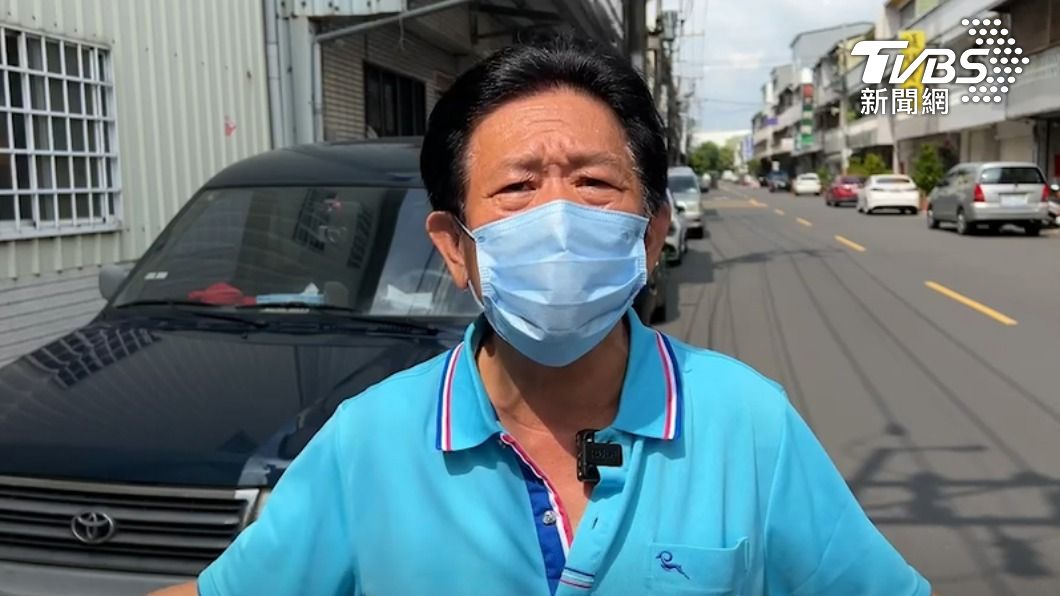 中正工業區理事長王進發出面喊冤。(圖/TVBS)