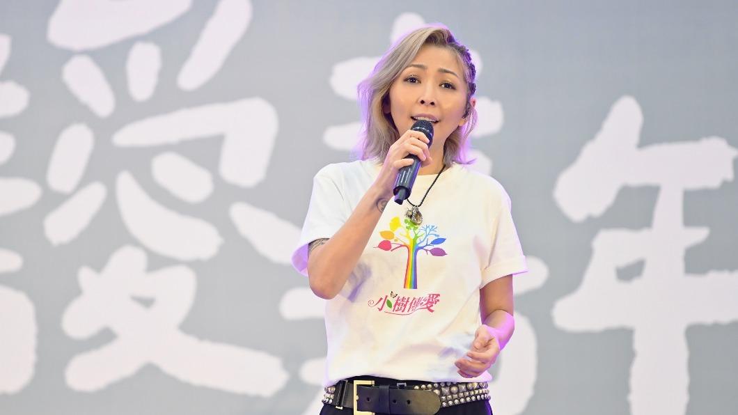 林曉培登台演出。（圖／杰思國際娛樂提供）