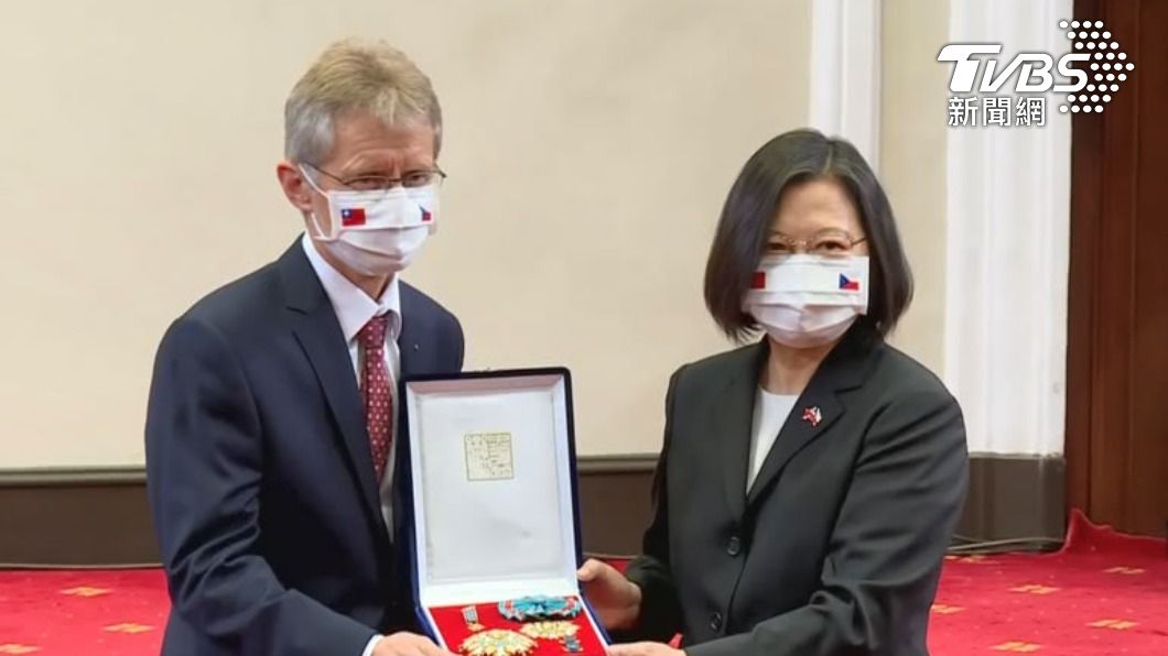 捷克參議院議長韋德齊曾率團返台。(圖/TVBS資料照)