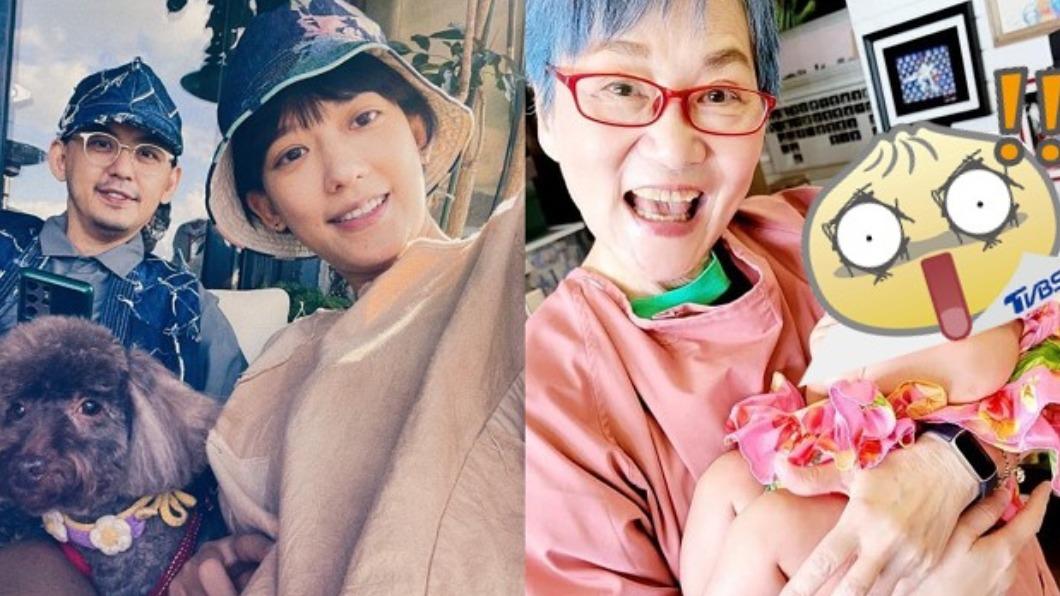 張小燕緊抱黃子佼愛女 她竟比出「這手勢」網驚:給足面子
