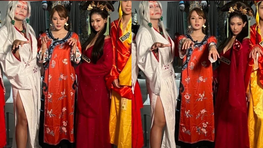 林莎合體5辣妹夜遊南美館 遇殭屍怕到不敢轉頭