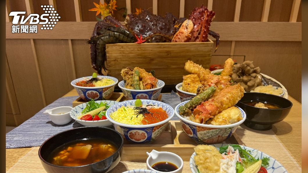 豪華!金子半之助推帝王蟹天丼 「這天前」千元有找