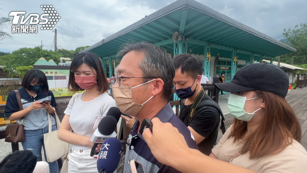 農委會林務局阿里山林業鐵路及文化資產管理處副處長周恆凱。(圖/葉韋辰攝)