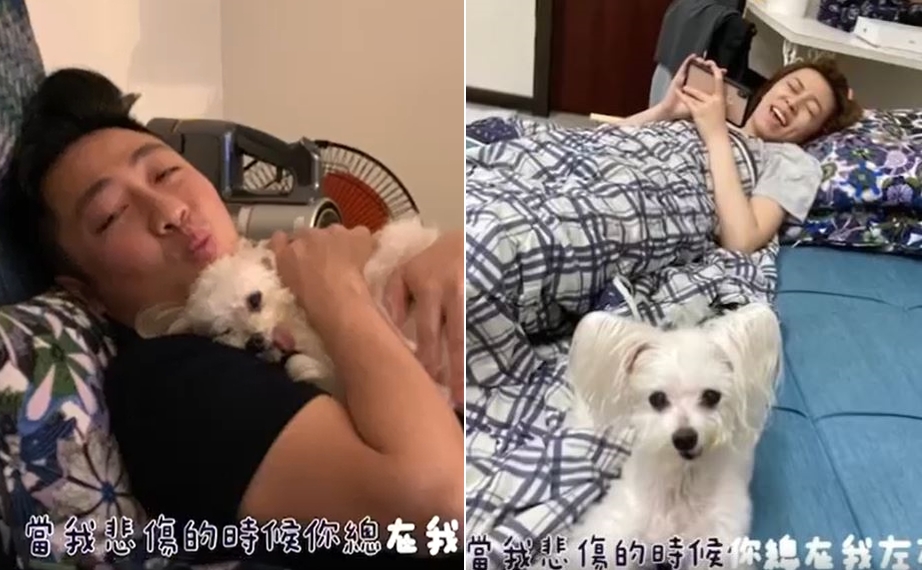 艾成還寫下一首歌給兒子,「爸爸捨不得你走」。(圖/翻攝自臉書艾成)