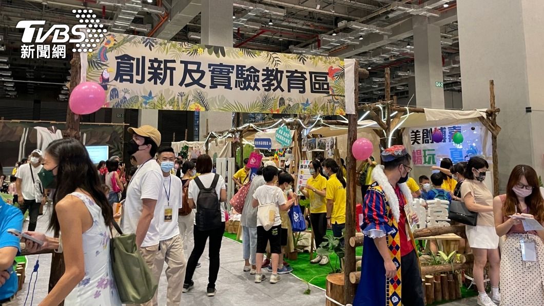 創新及實驗教育區。(圖/王翊綺攝)