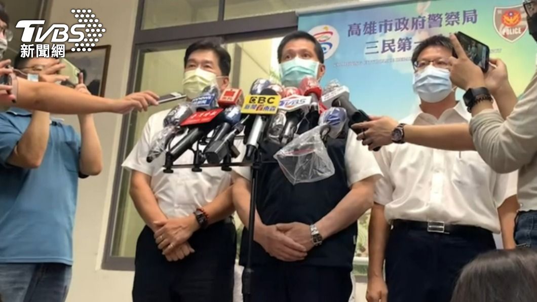 高雄市警察局長林炎田。(圖/TVBS)