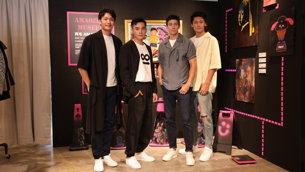 是元介(左二)分享自己過去也曾有過低潮期。(圖/巨宸製作提供)