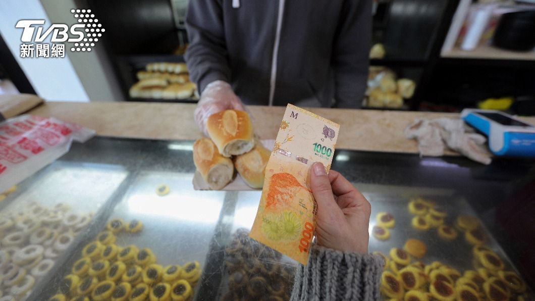 阿根廷通貨膨脹嚴重。(圖/達志影像美聯社)