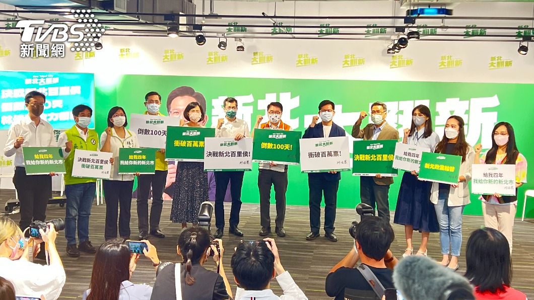 選戰倒數百日　林佳龍：民調大幅拉近「目標衝破百萬票」