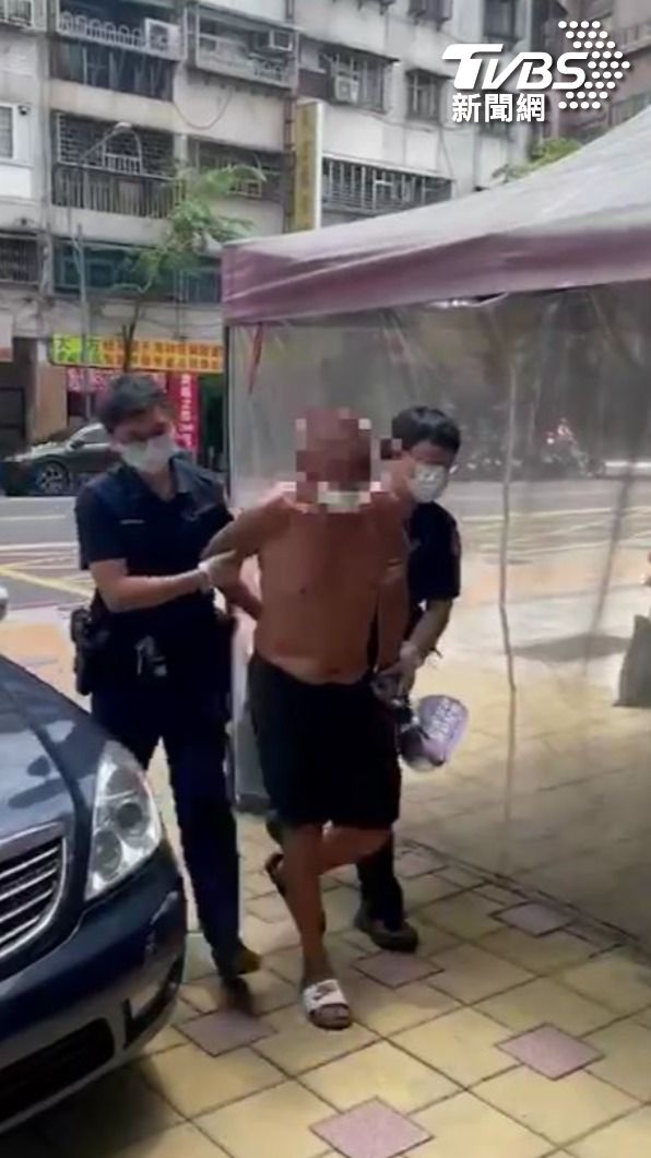 警方於一天內將人逮捕。(圖/TVBS)