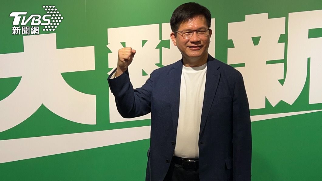 民進黨新北市長參選人林佳龍。(圖/TVBS)