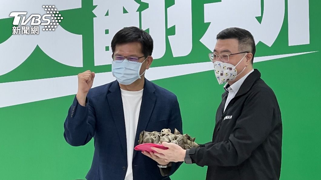 民進黨新北市長參選人林佳龍（圖／TVBS）