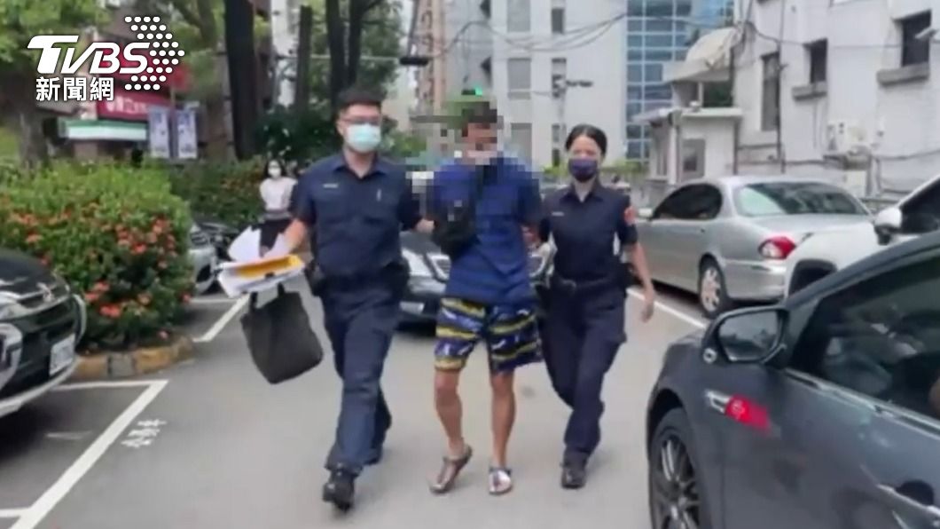 警方訊後將王男移送法辦。(圖/TVBS)