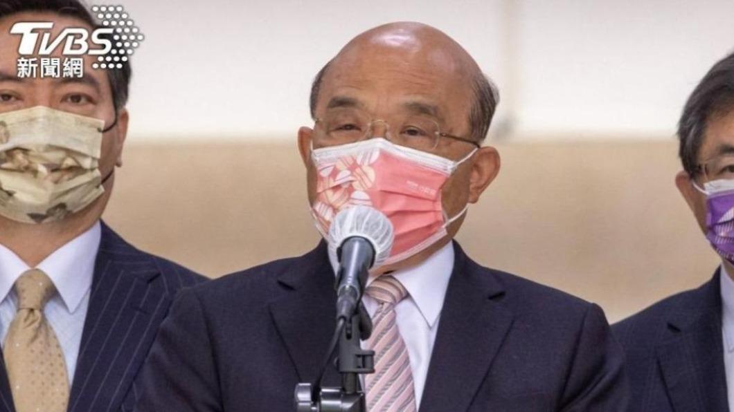 《數位中介服務法》爭論過大,行政院長蘇貞昌19日急踩煞車,表示需要各方多溝通。(圖/政院提供)