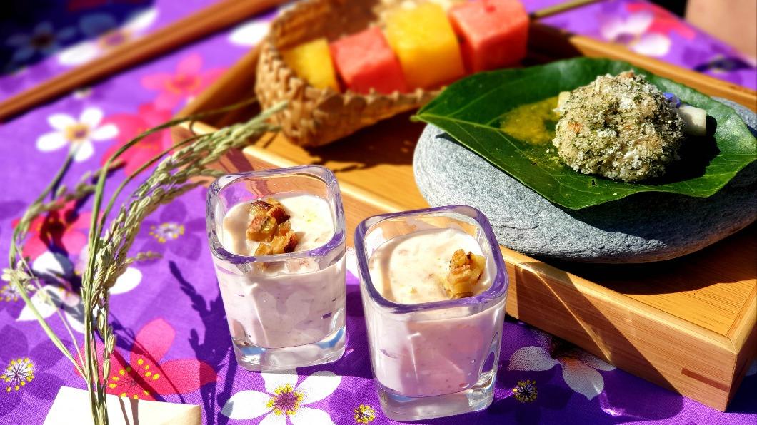 花蓮織羅部落稻田餐桌。（圖／可樂旅遊提供）
