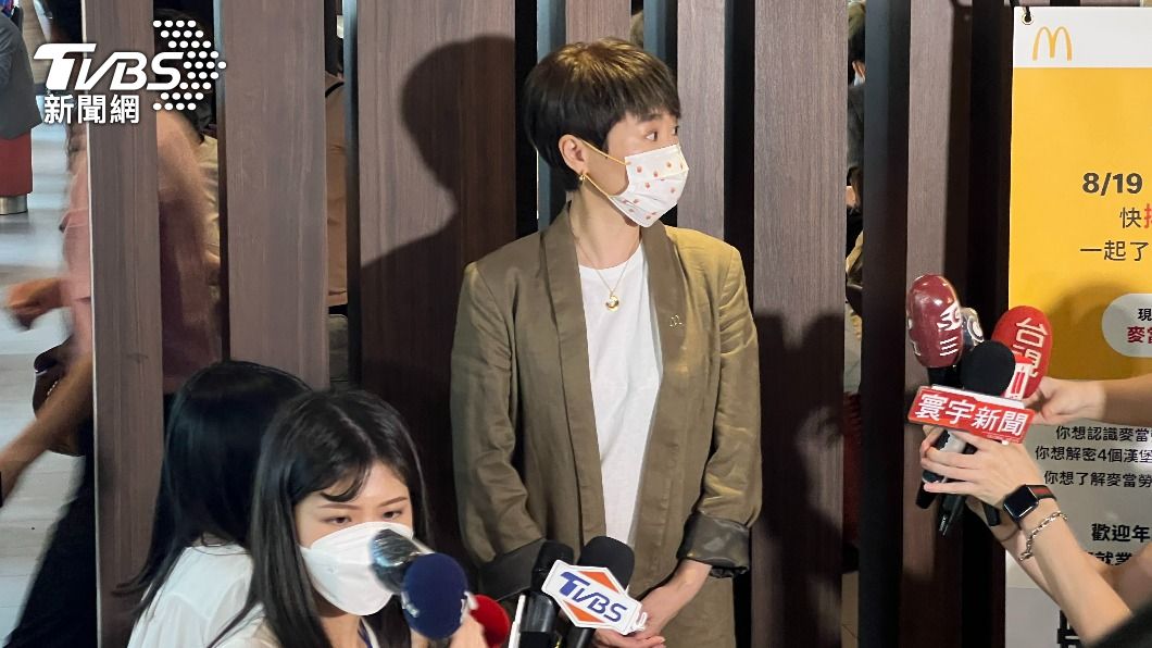 麥當勞人力資源部副總藍郁琇。(圖/葉韋辰攝)