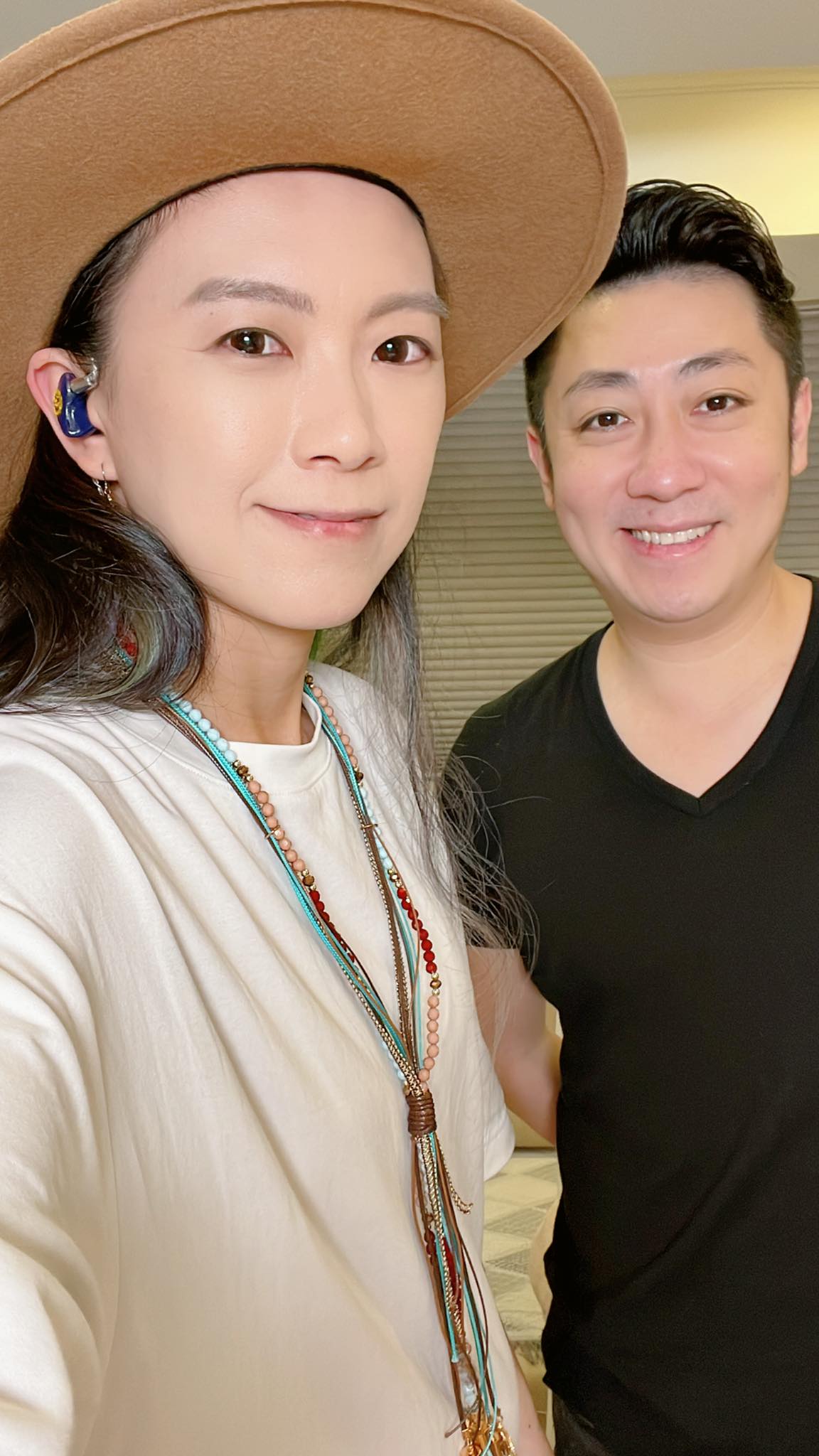 張芸京和艾成過去因《超級偶像》結緣,還組了京成兄妹。(圖/翻攝張芸京臉書)