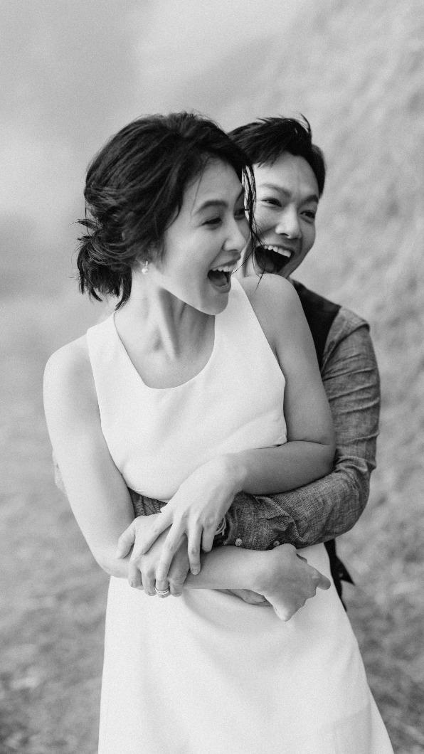 藝人卓君澤和威廉婚紗照曝光。(圖/歡迎光臨公司提供)