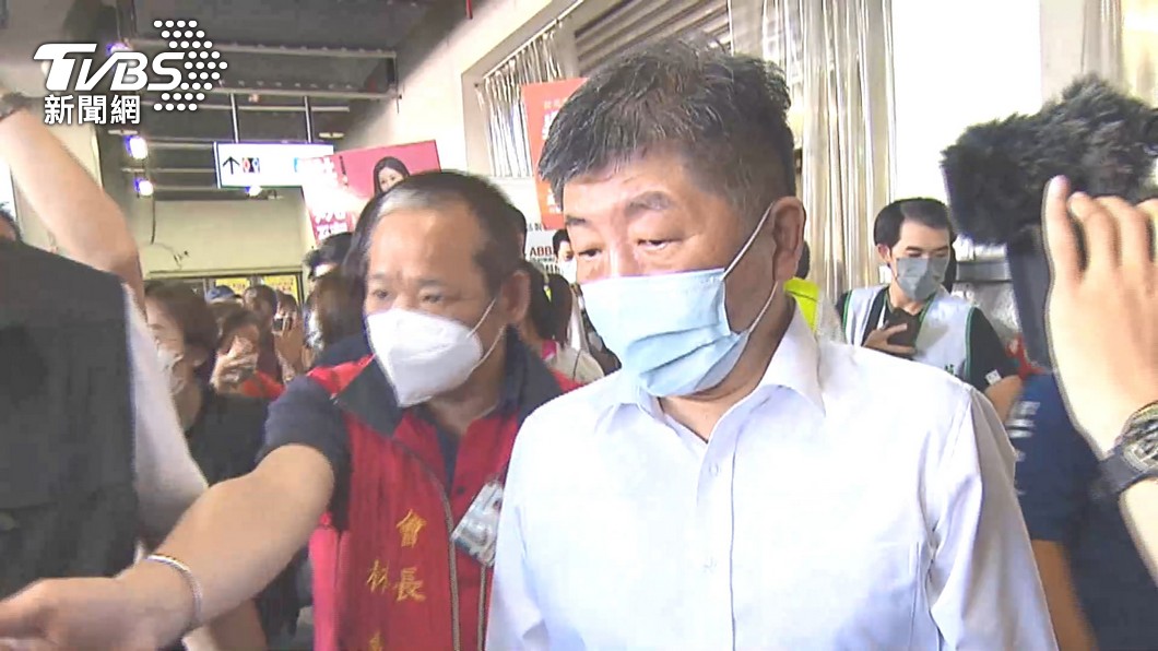 民進黨台北市長參選人陳時中（圖／TVBS）