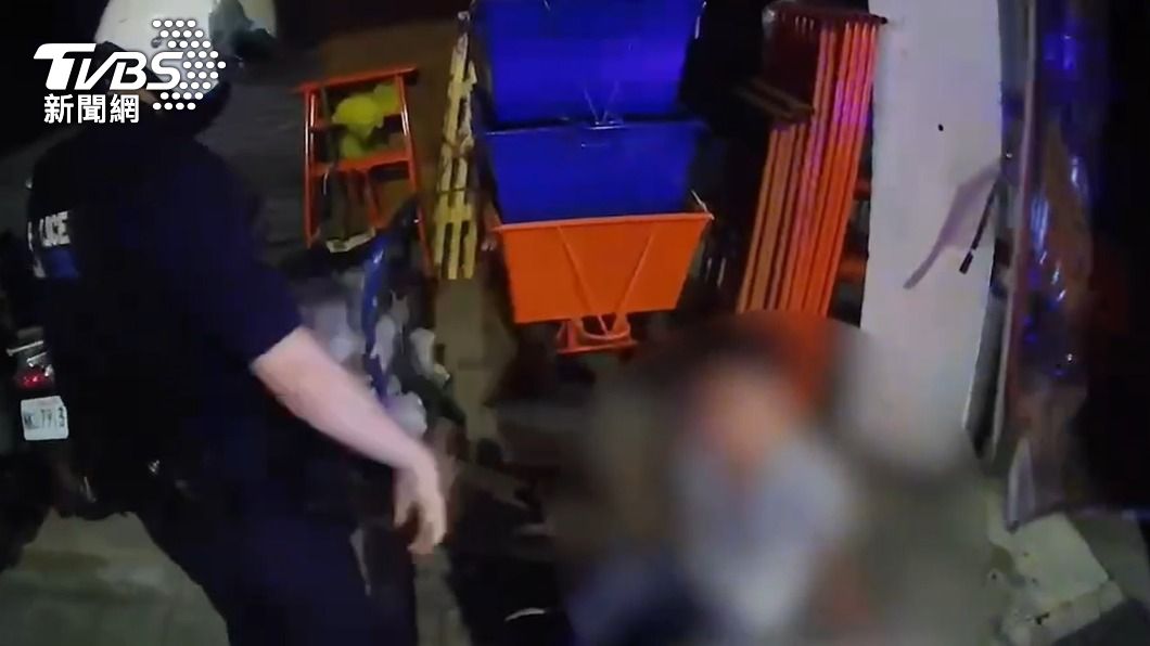 警方找到偷車又肇事逃逸的王男。（圖／TVBS）
