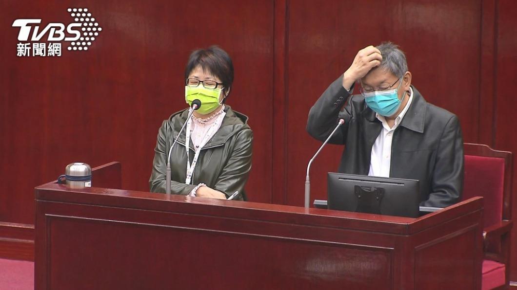 北市勞動局長陳信瑜(左)涉濫用特別費。(圖/TVBS)