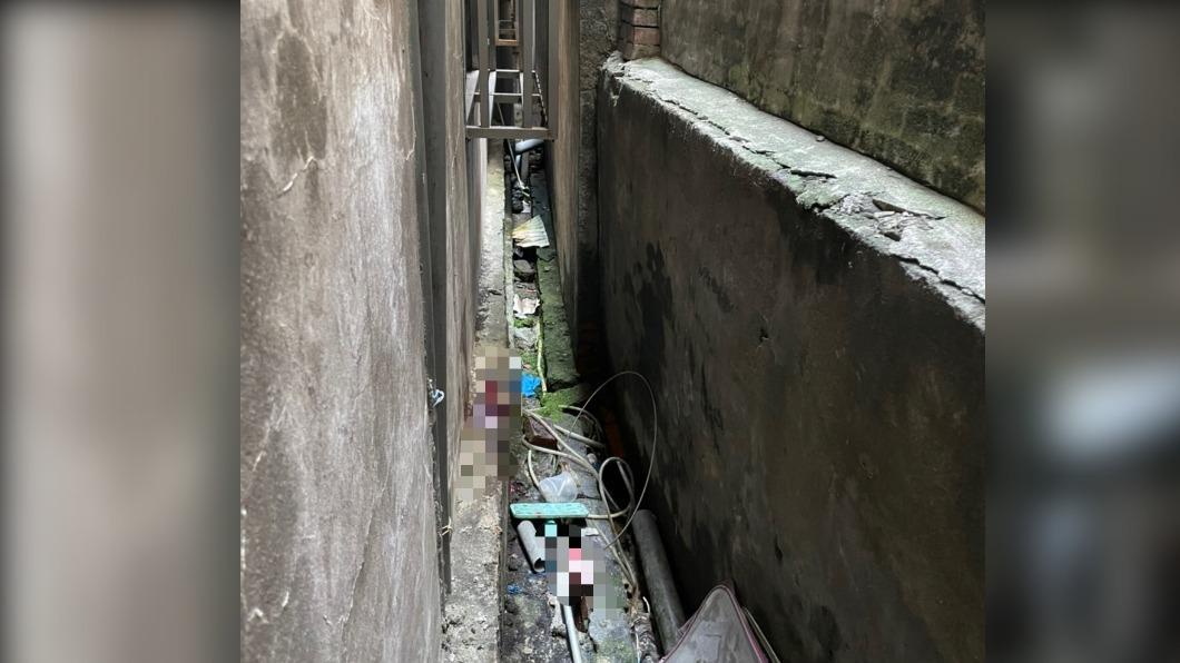 男子疑精神狀況不穩　失足墜樓卡防火巷、命大僅輕傷
