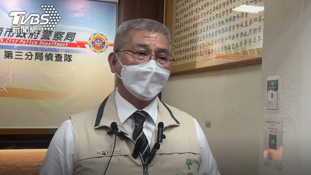 台南警察局長方仰寧。(圖/TVBS)