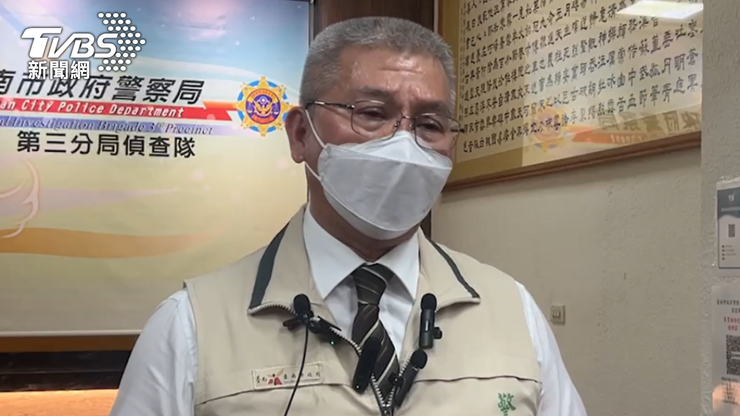 台南市警察局長方仰寧。(圖/TVBS)