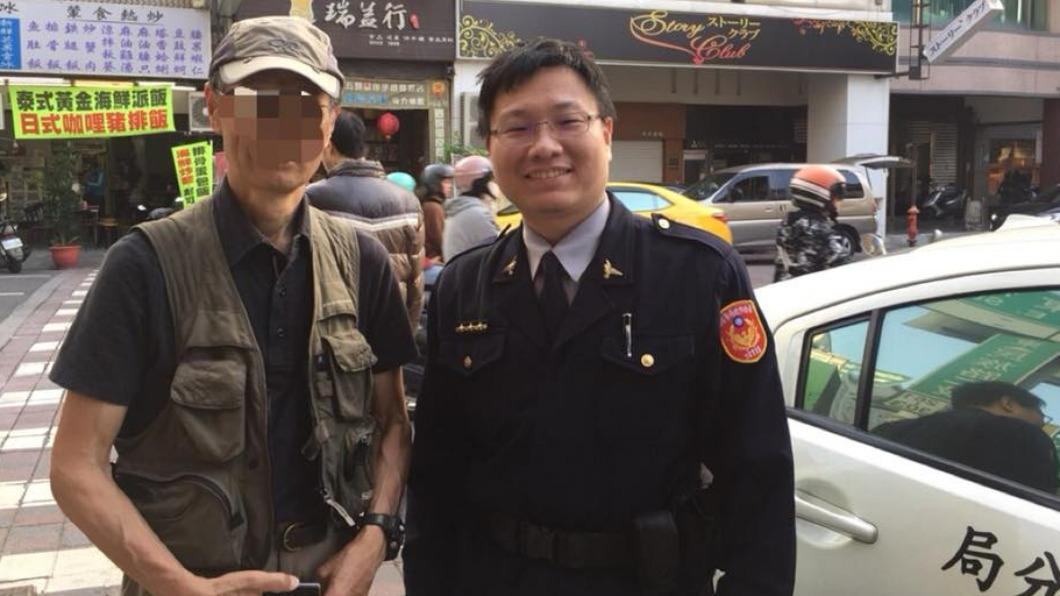 不幸殉職的警員涂明誠。(圖/翻攝自臺南市政府警察局第二分局臉書)