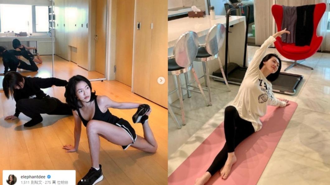 小S等許多女明星都靠拉筋放鬆肌肉、練出好身材。（圖／翻攝自小S IG）