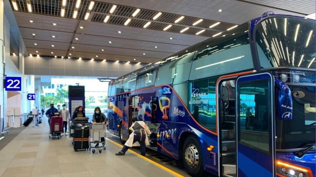 入境塞爆!桃機「啟動離場分流」擴增防疫車隊、加速採檢