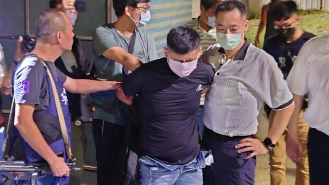 林嫌於今晨在新竹遭到逮捕。(圖/翻攝自社會事臉書)